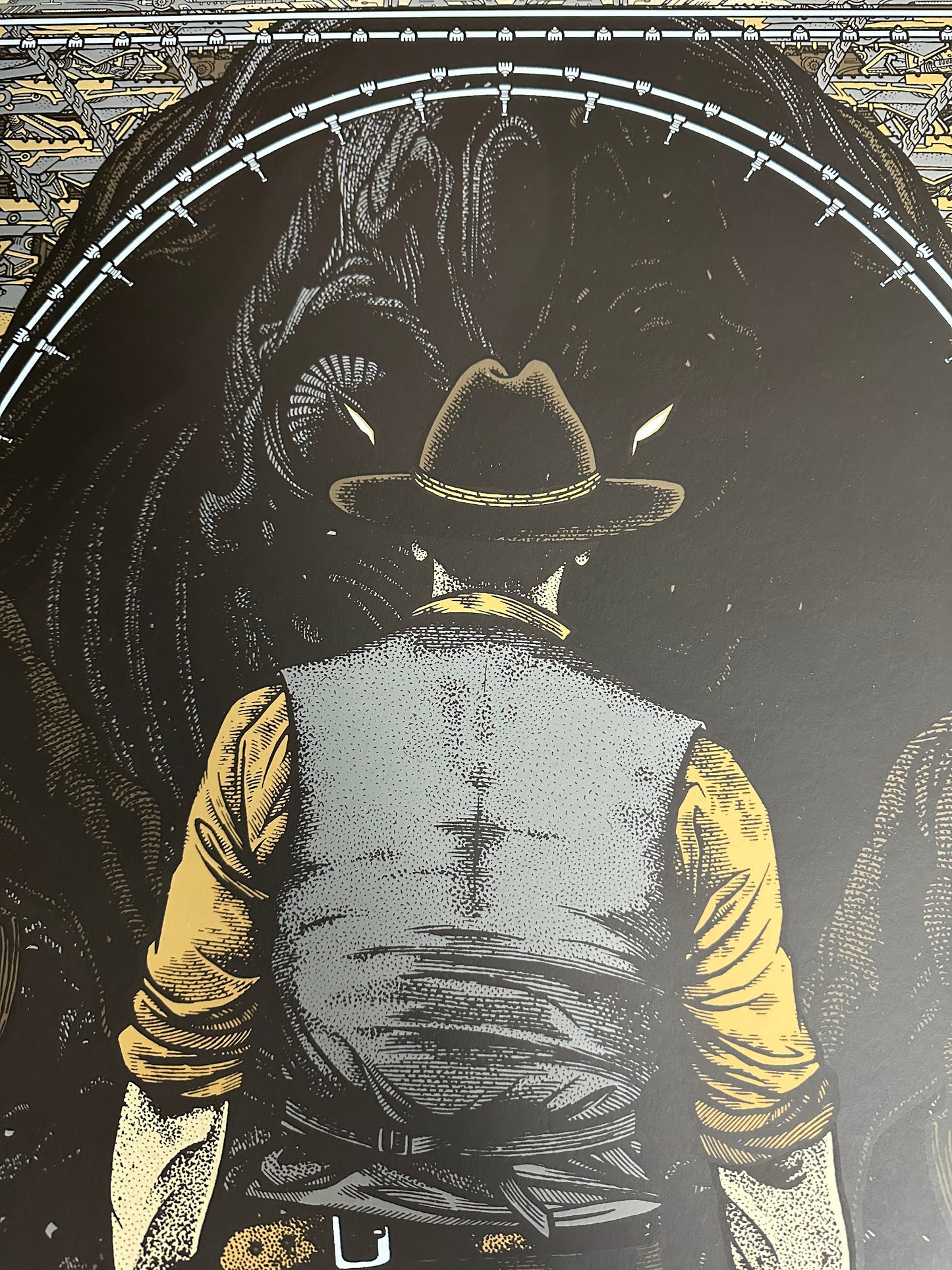 Florian Bertmer – Cowboys & Aliens, 24 x 36 in, poster, image 2