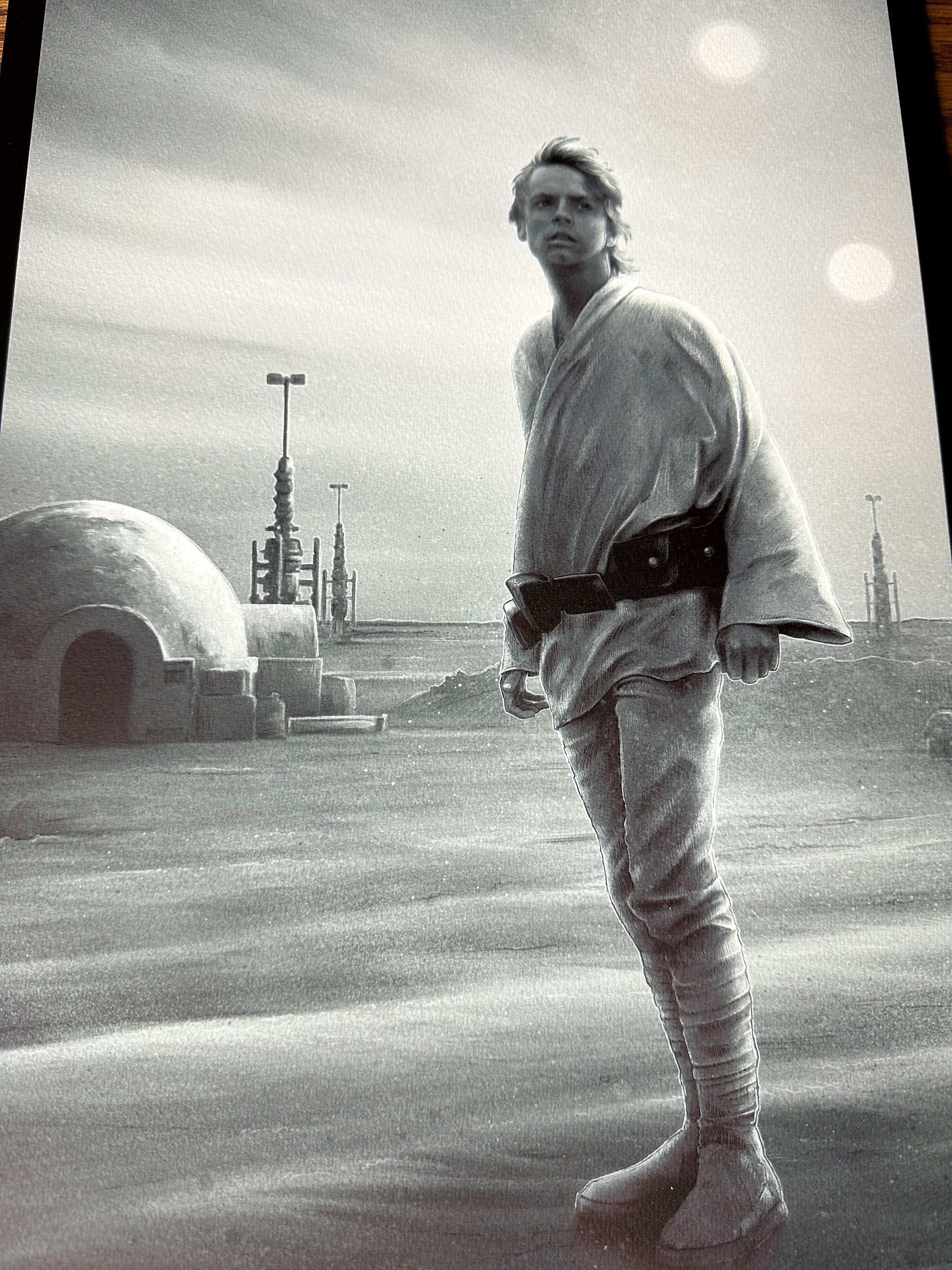 Kevin Wilson – Star Wars A New Hope Art Variant, 12 x 24 in, art print, image 3