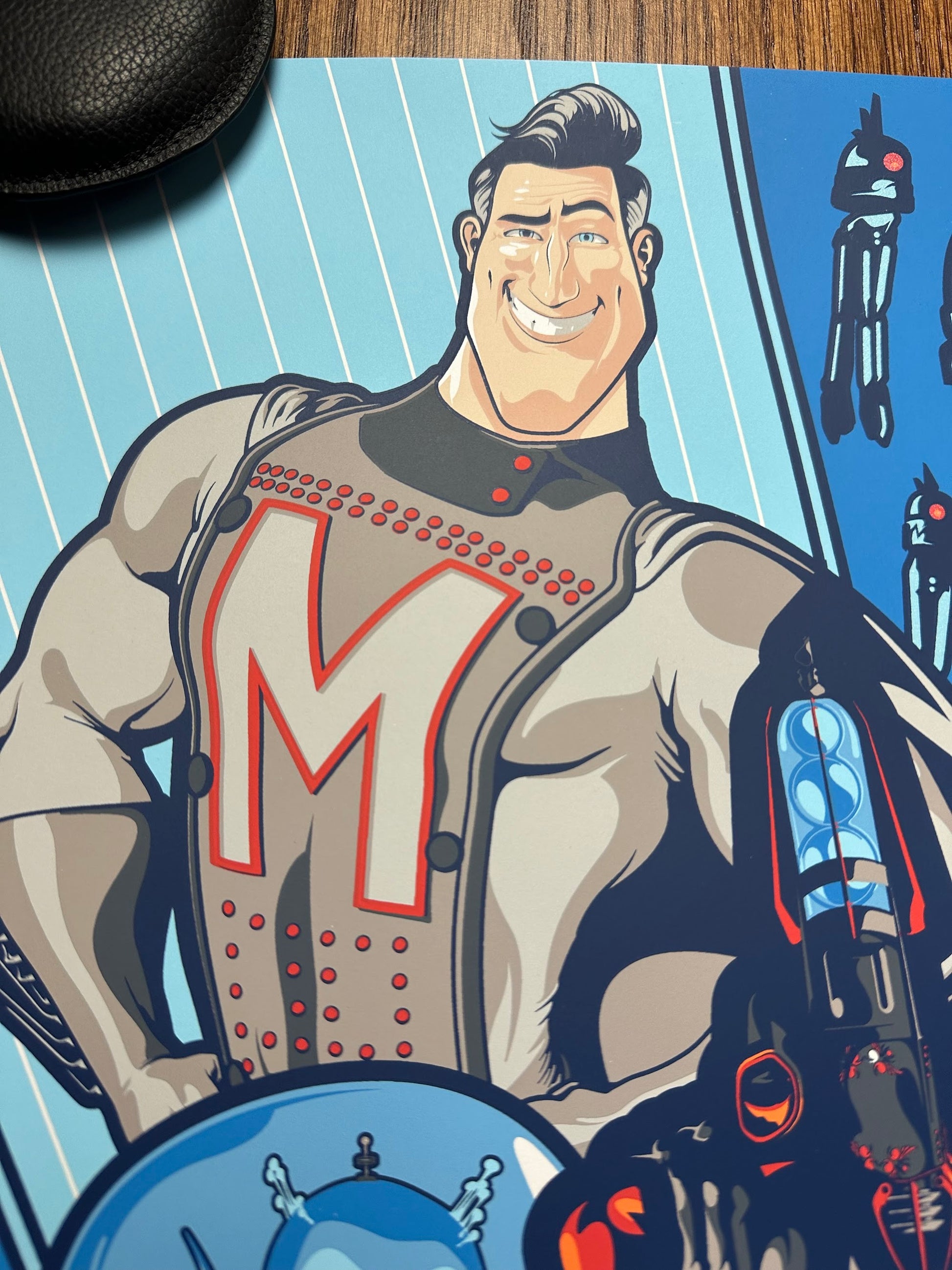 Salvador Anguiano – Megamind, 24 x 36 in, poster, image 4