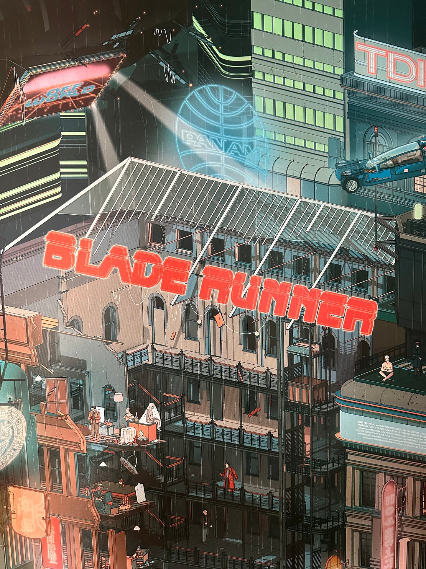 Doug John Miller – Blade Runner Variant, 24 x 36 in, poster, image 2
