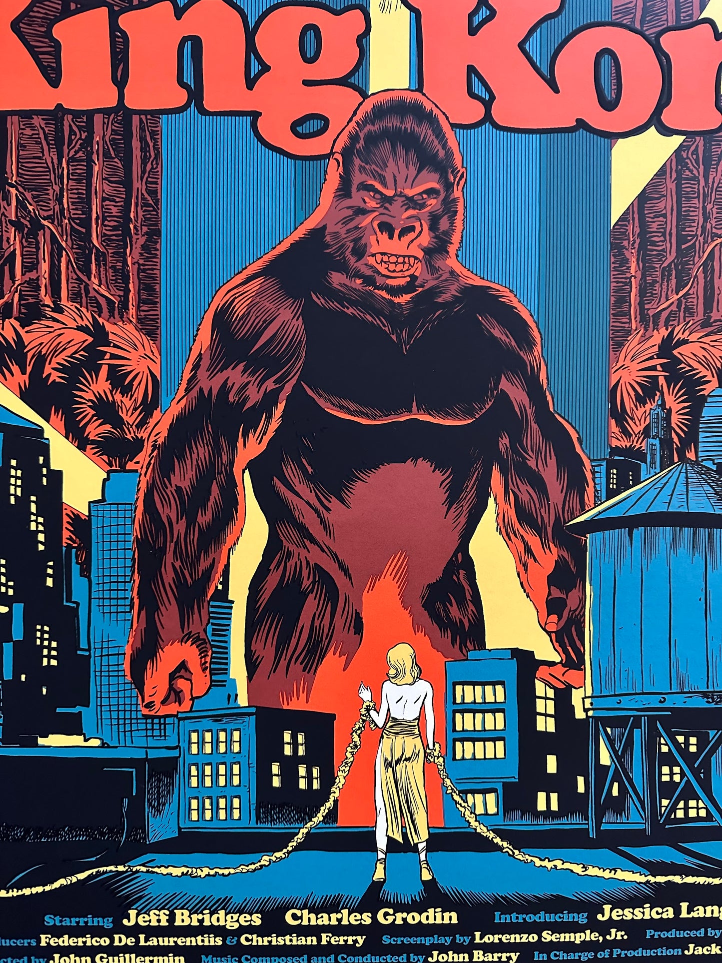 Francesco Francavilla – King Kong, 24 x 36 in, poster, image 8