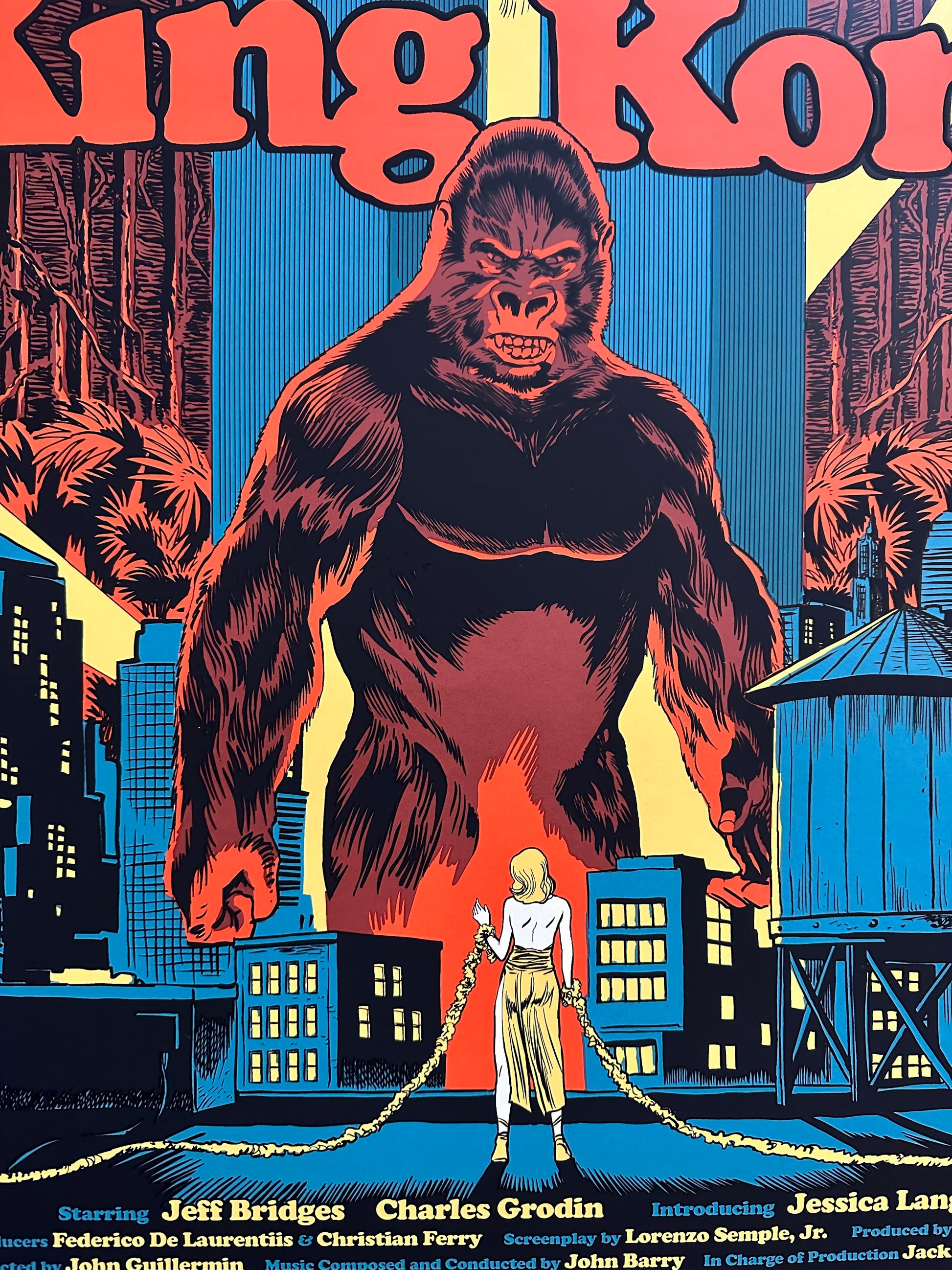 Francesco Francavilla – King Kong, 24 x 36 in, poster, image 8