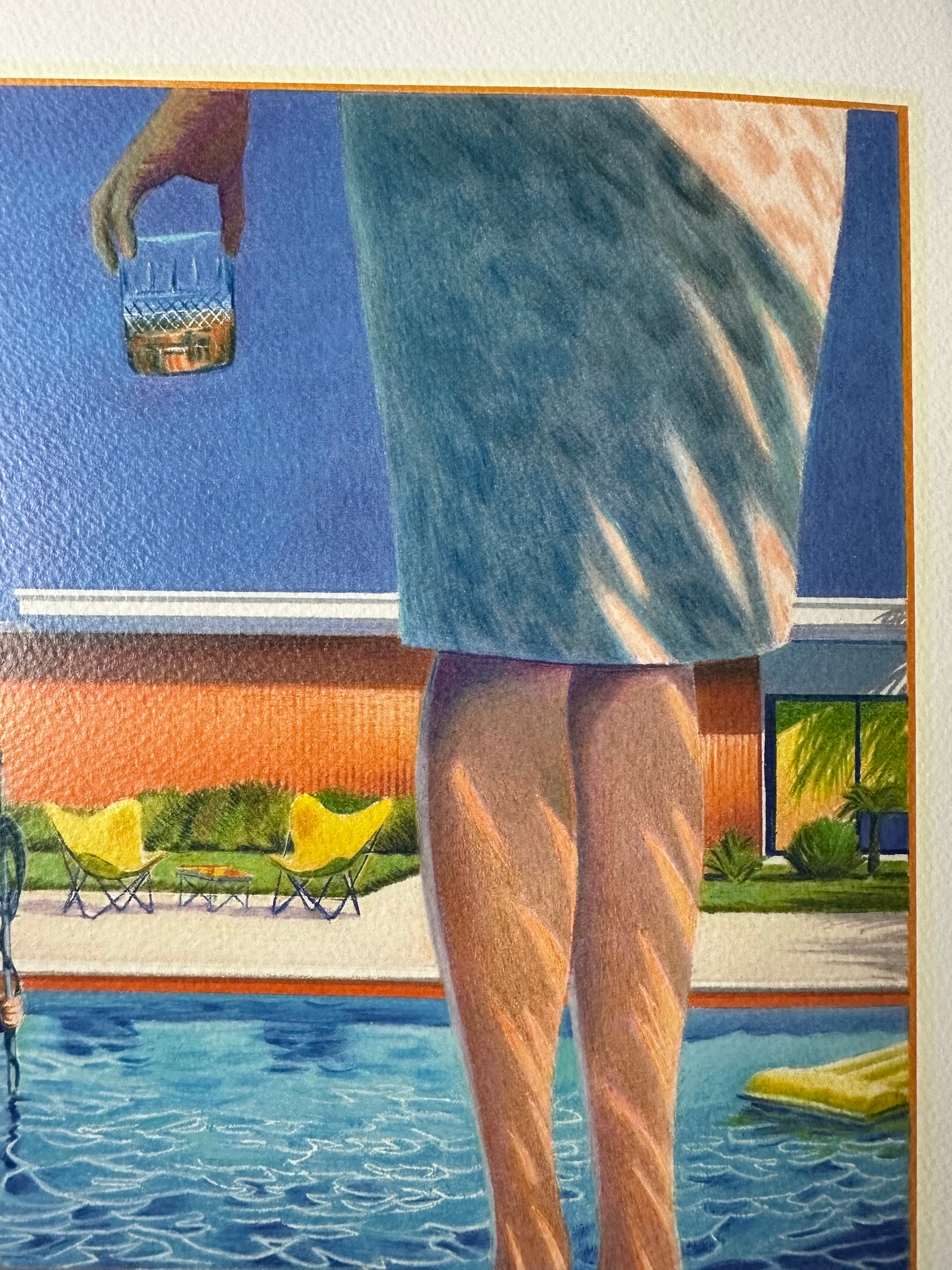 Laurent Durieux – The Graduate Pencil Original Reproduction Litho, 14 x 11 in, art print, image 2