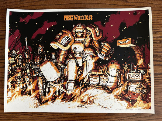 Nick Derington – ABC Warriors, 50 x 70 cm in, art print, image 3