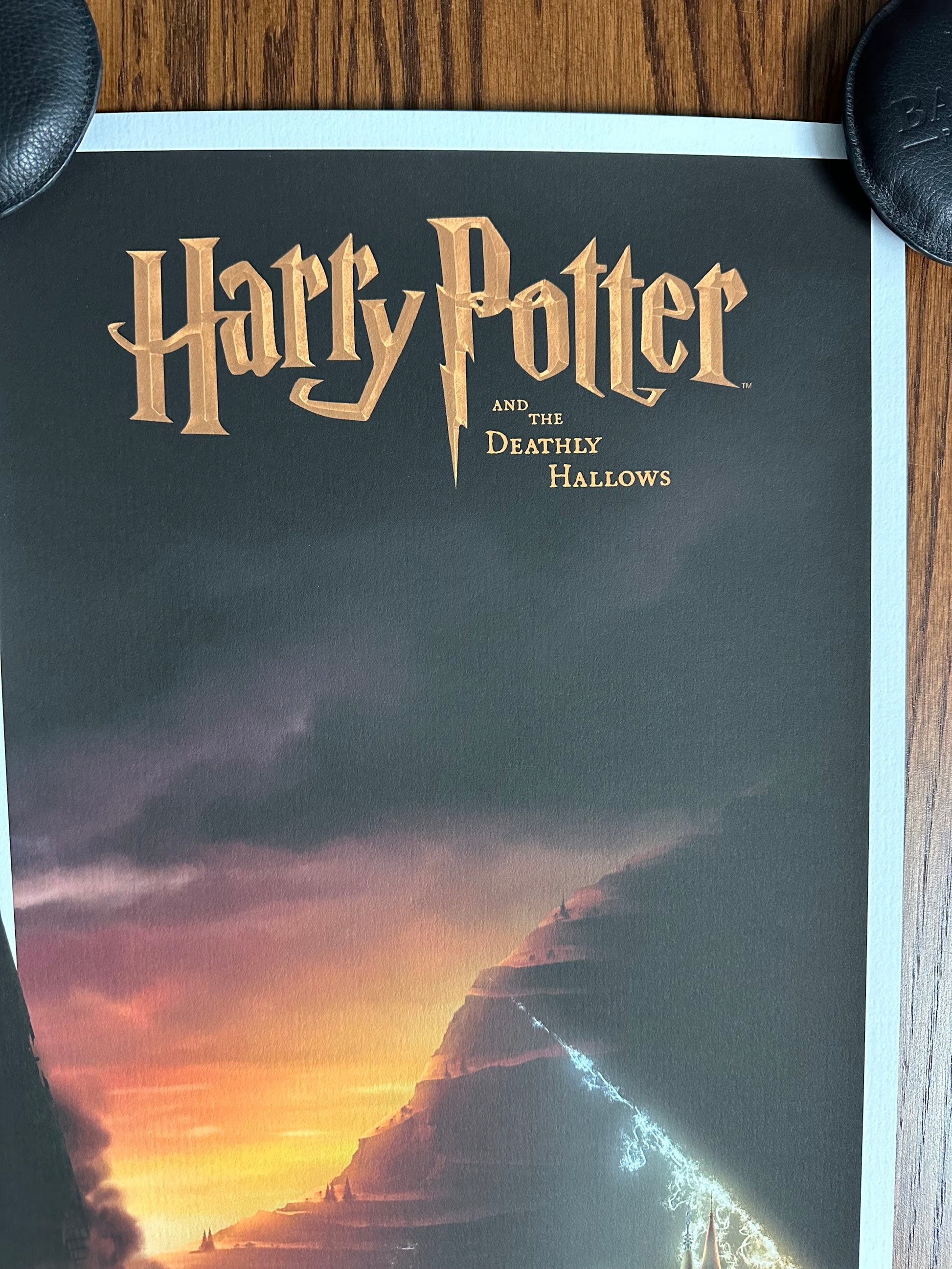 Ben Harman – Harry Potter and the Deathly Hallows, 12 x 36 in, art print, image 2