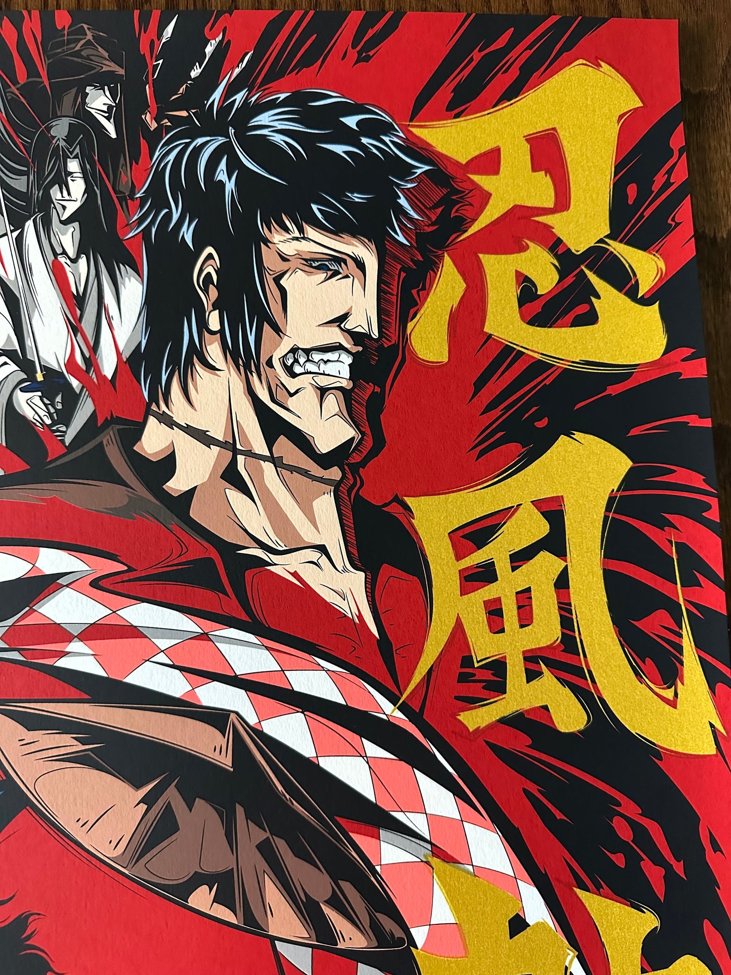 Man-Tsun Tsang - X Ninja Scroll 24x36 movie poster - detail image 4