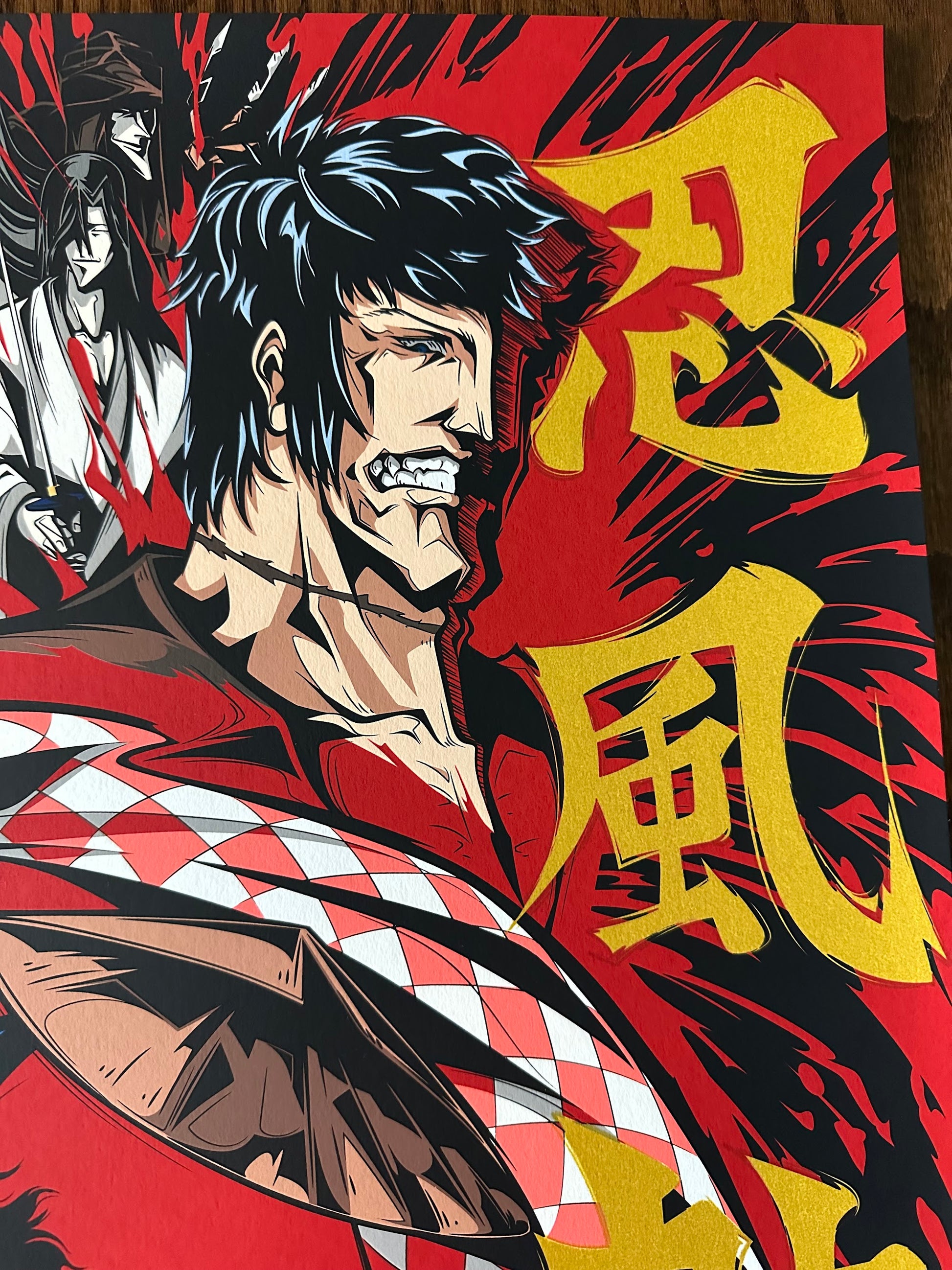 Man-Tsun Tsang - X Ninja Scroll 24x36 movie poster - detail image 4