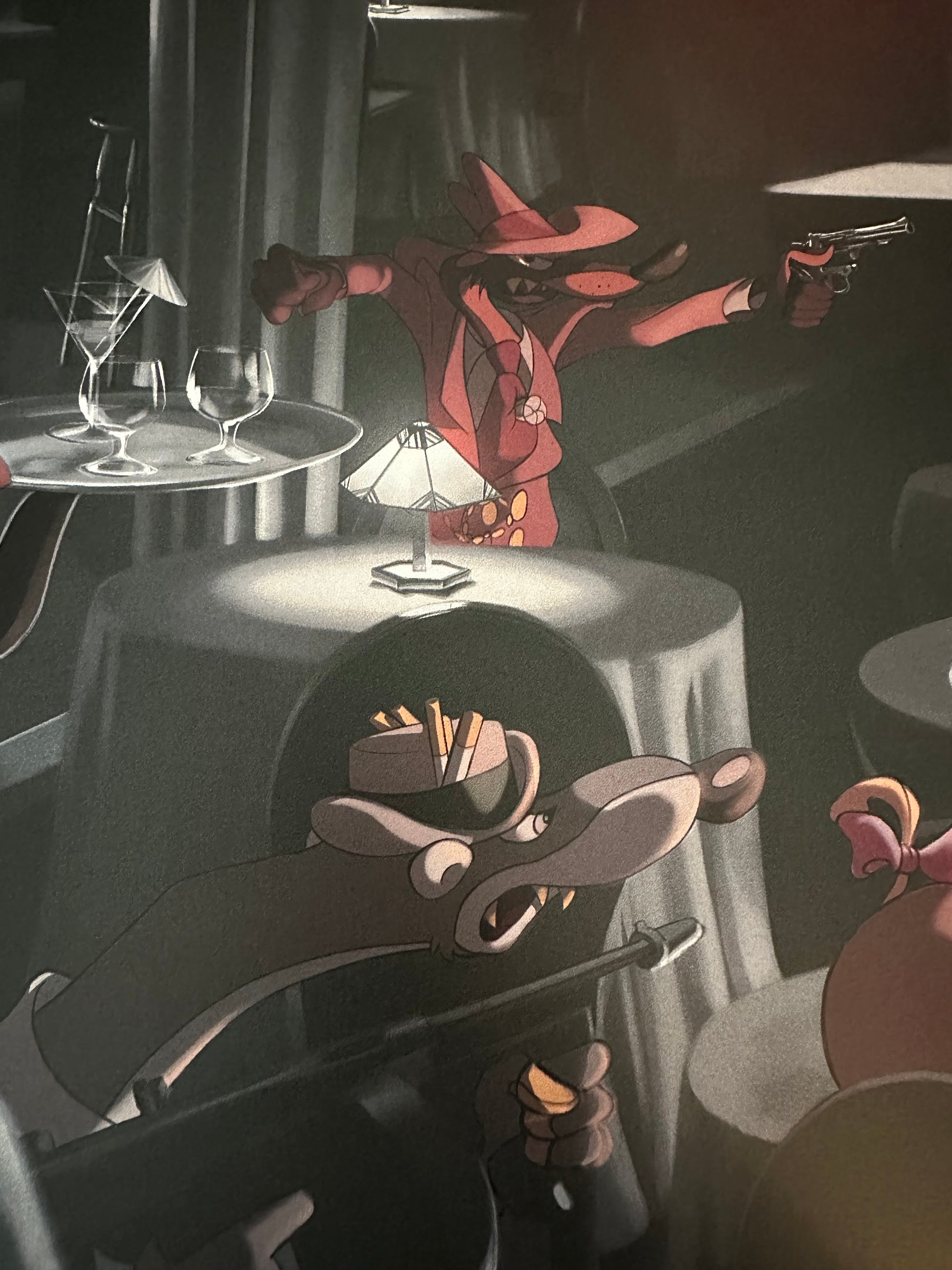 Ann Bembi – Who Framed Roger Rabbit Variant, 36 x 24 in, poster, image 6
