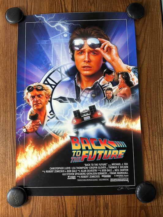 Ethan Pro – Back to the Future, 24 x 36 in, poster