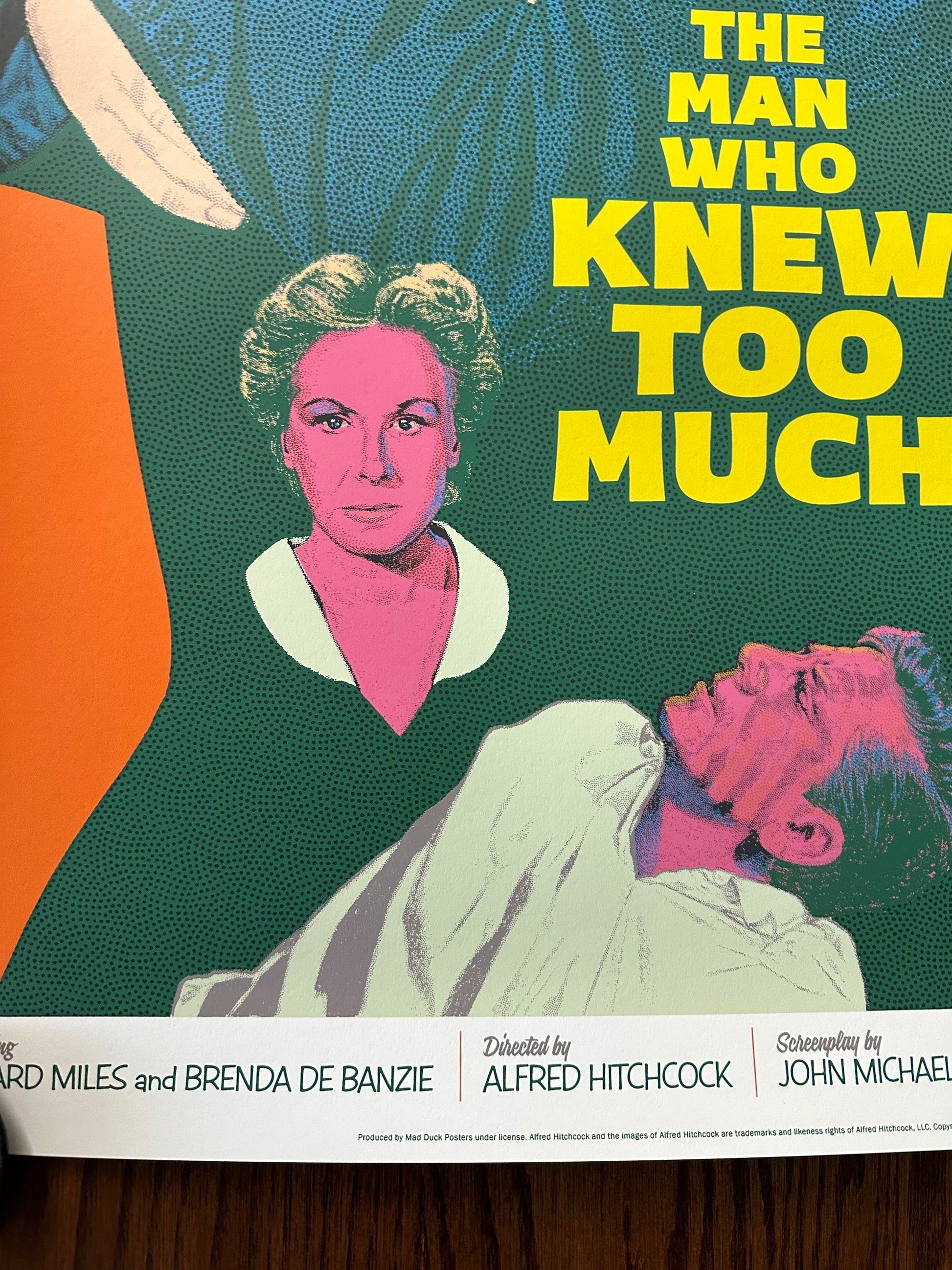 Jack Durieux – The Man Who Knew Too Much, 24 x 36 in, poster, image 6