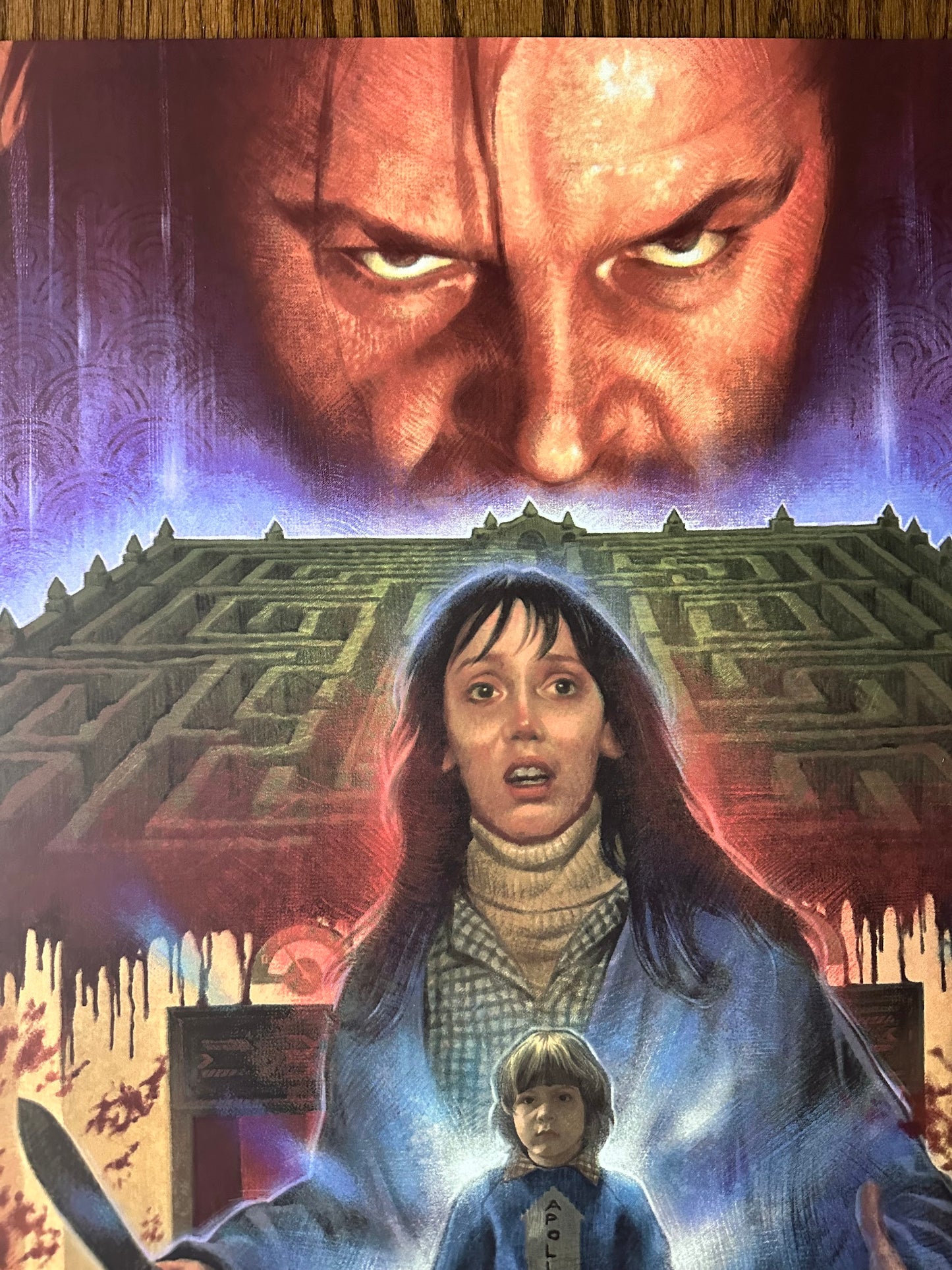 Wolfgang LeBlanc – The Shining, 24 x 36 in, poster, image 2