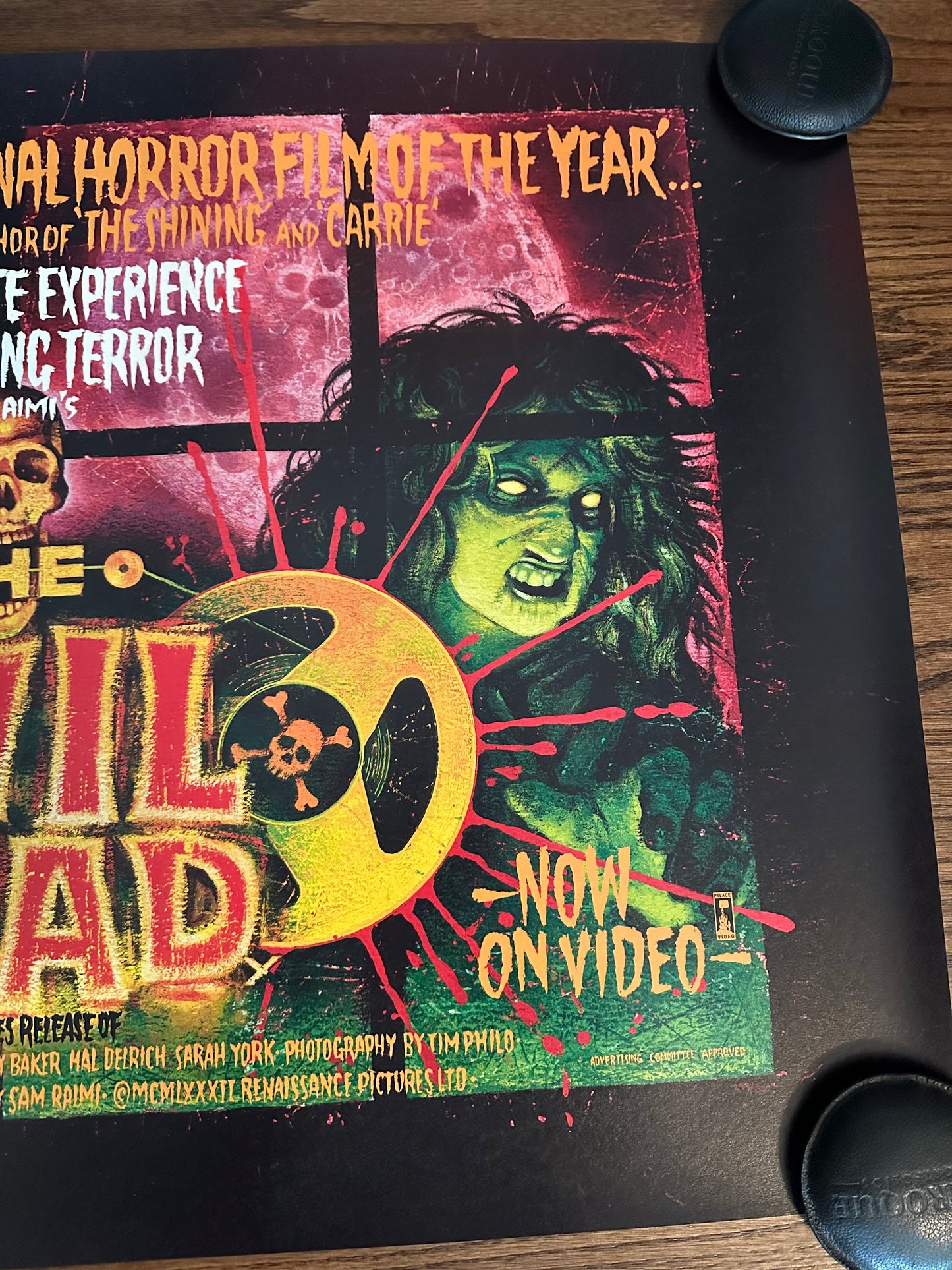 Graham Humphrey – Evil Dead, 36 x 24 in, poster, image 4