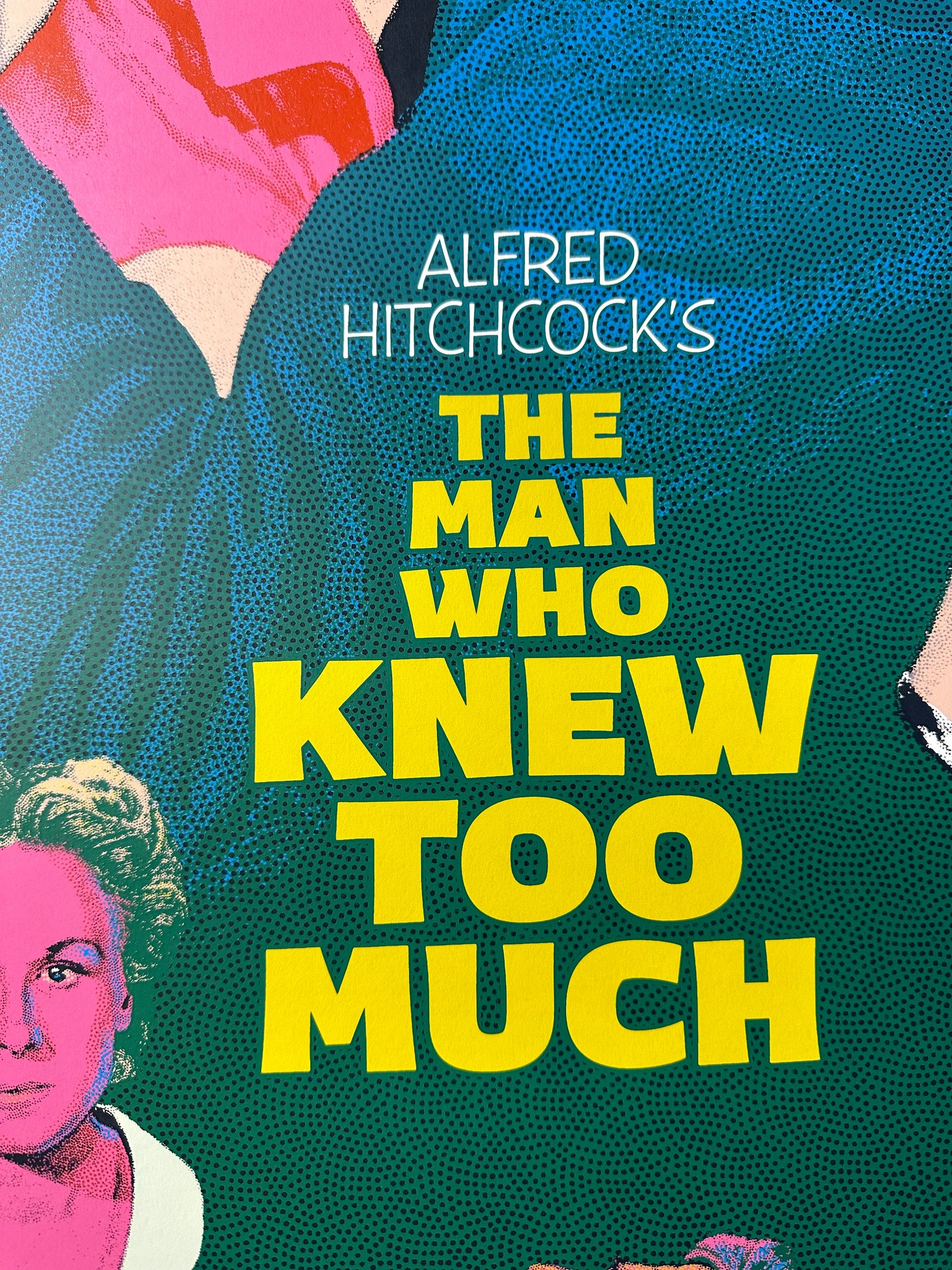 Jack Durieux – The Man Who Knew Too Much, 24 x 36 in, poster, image 2