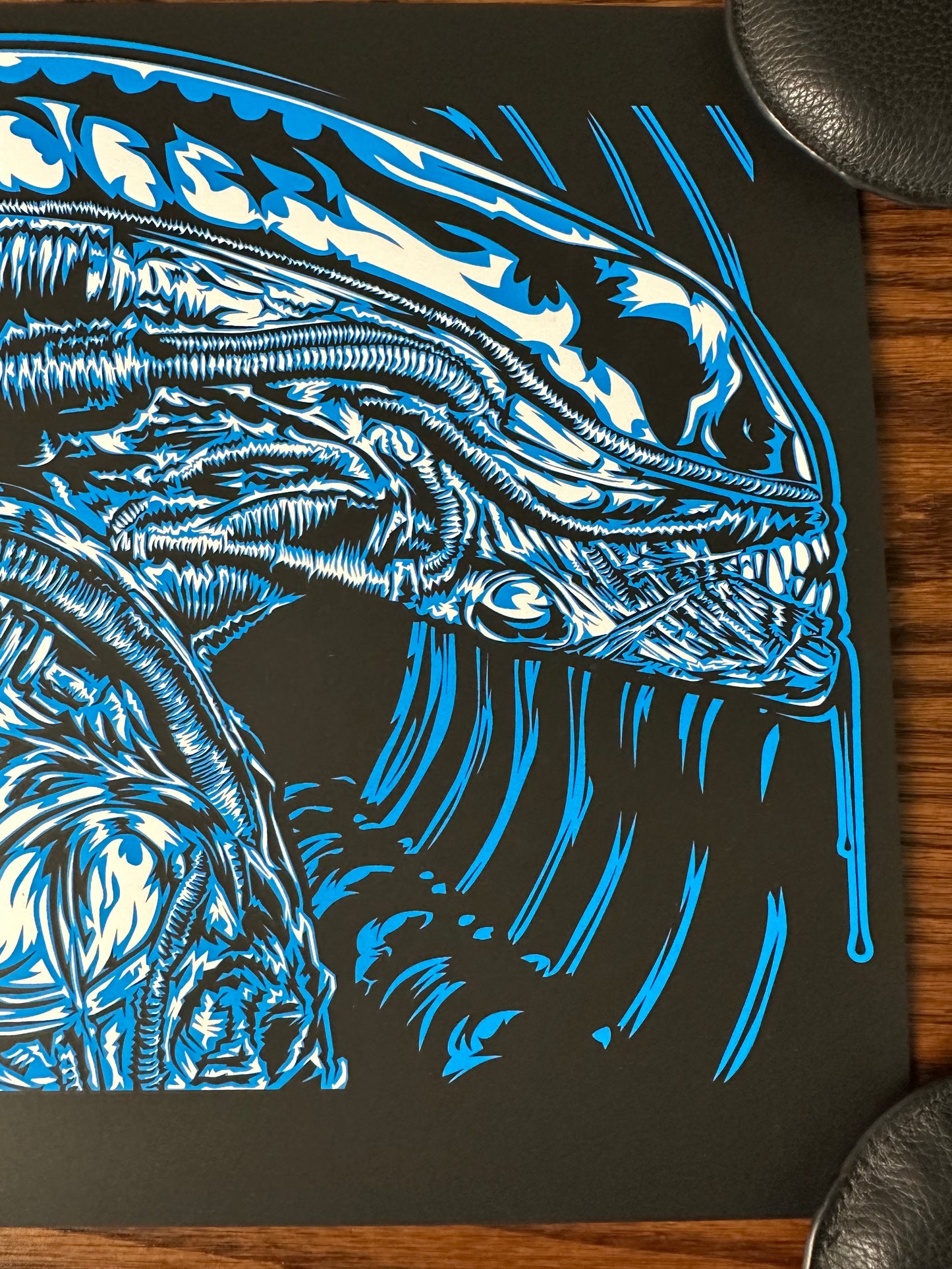 Duke Duel - Alien Xenomorph Limited Edition Poster Art Print - 17 x 11